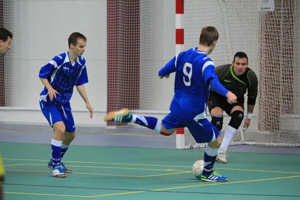 Zaalvoetbal in Groningen