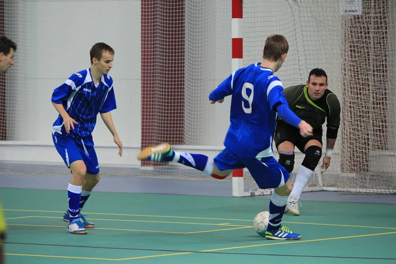Zaalvoetbal in Groningen